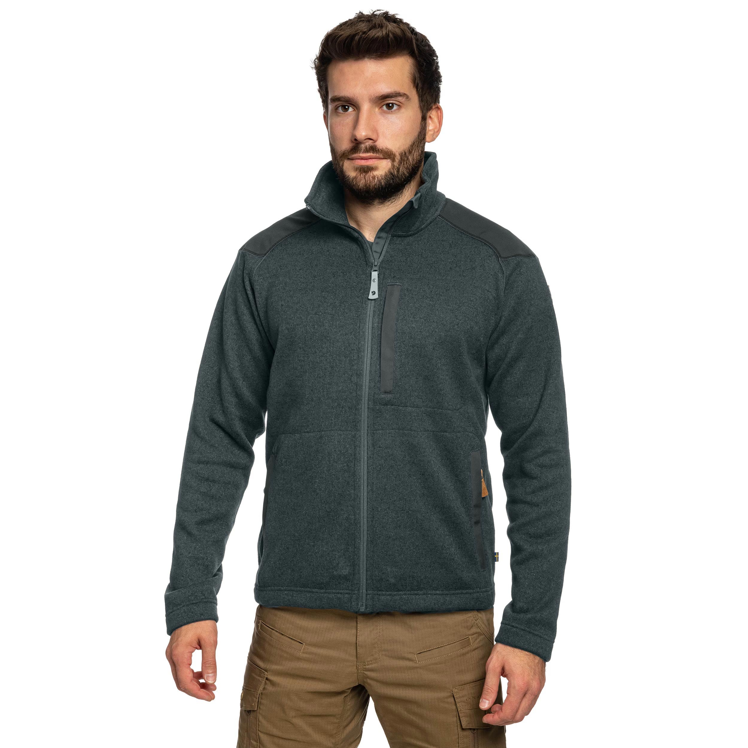 Fjallraven - Buck Fleece - Fleecejacke - Graphite