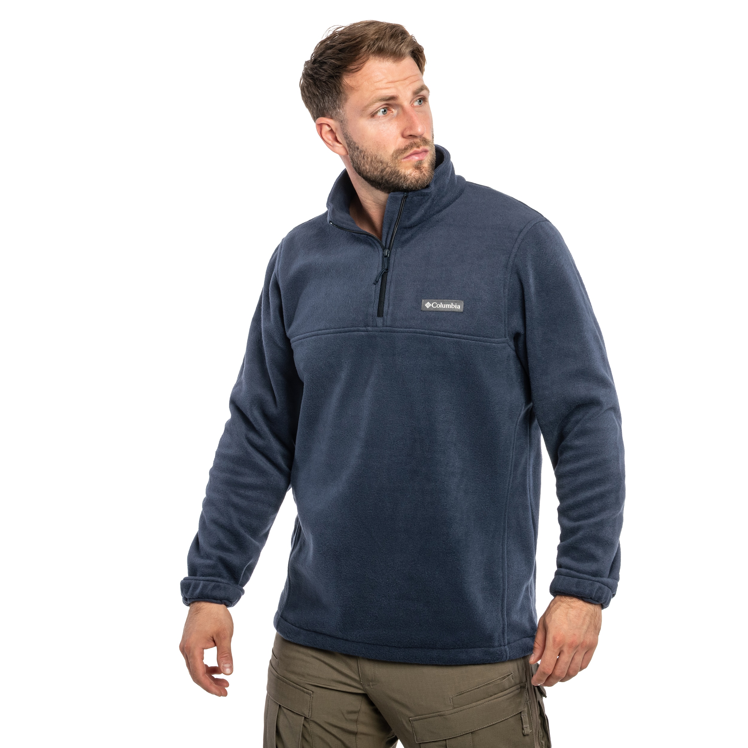Columbia - Steens Mountain Half Zip Fleece Pullover Fleecepullover - Collegiate Navy