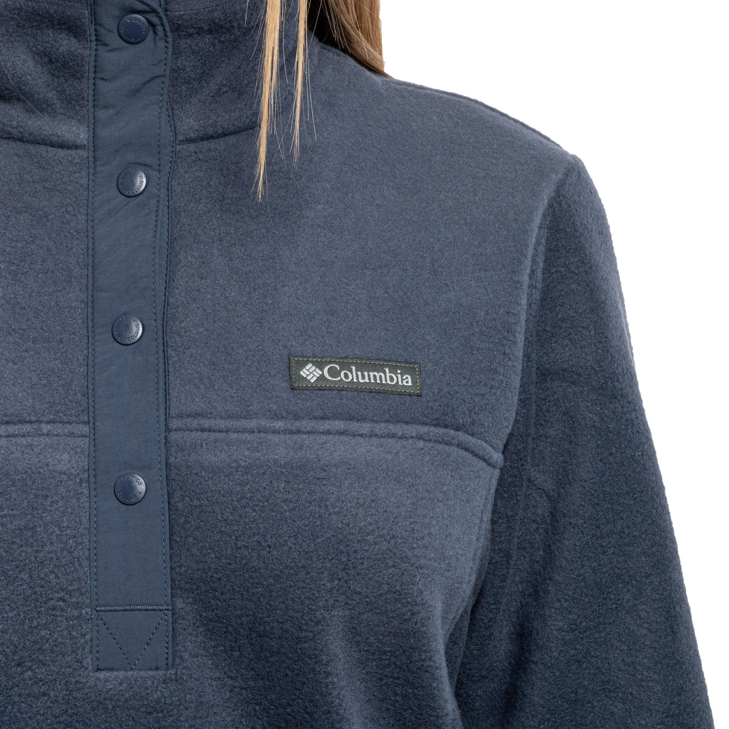 Columbia - Benton Springs Half Snap Pullover II Damen-Fleecepullover - Blue