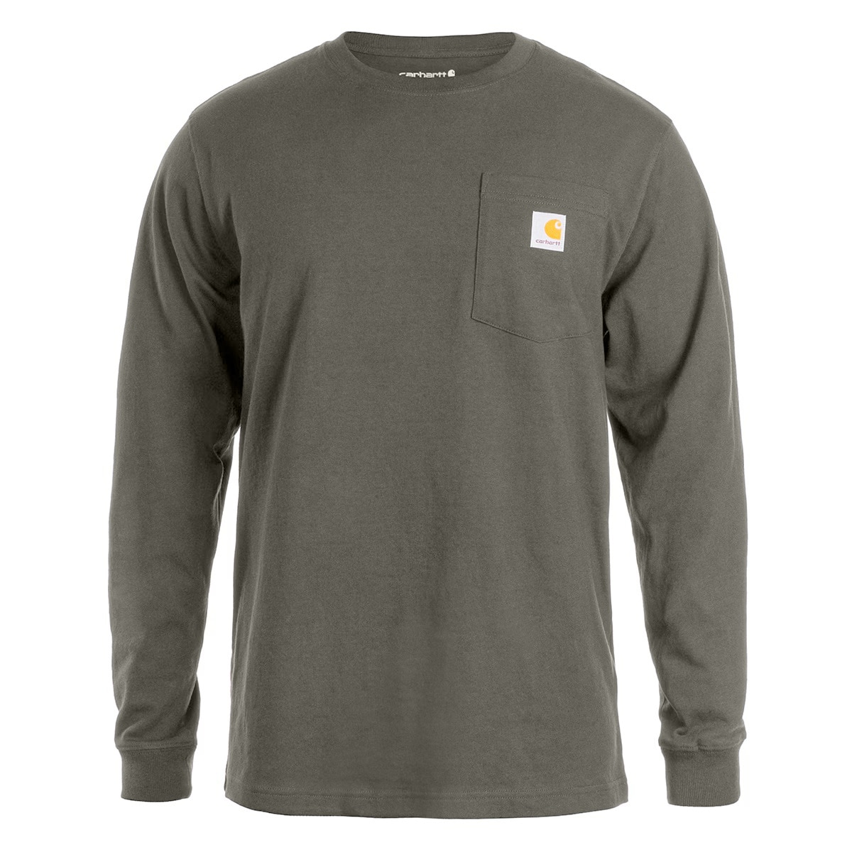 Carhartt - Heavyweight Longsleeve Pocket Shirt - Dusty Olive