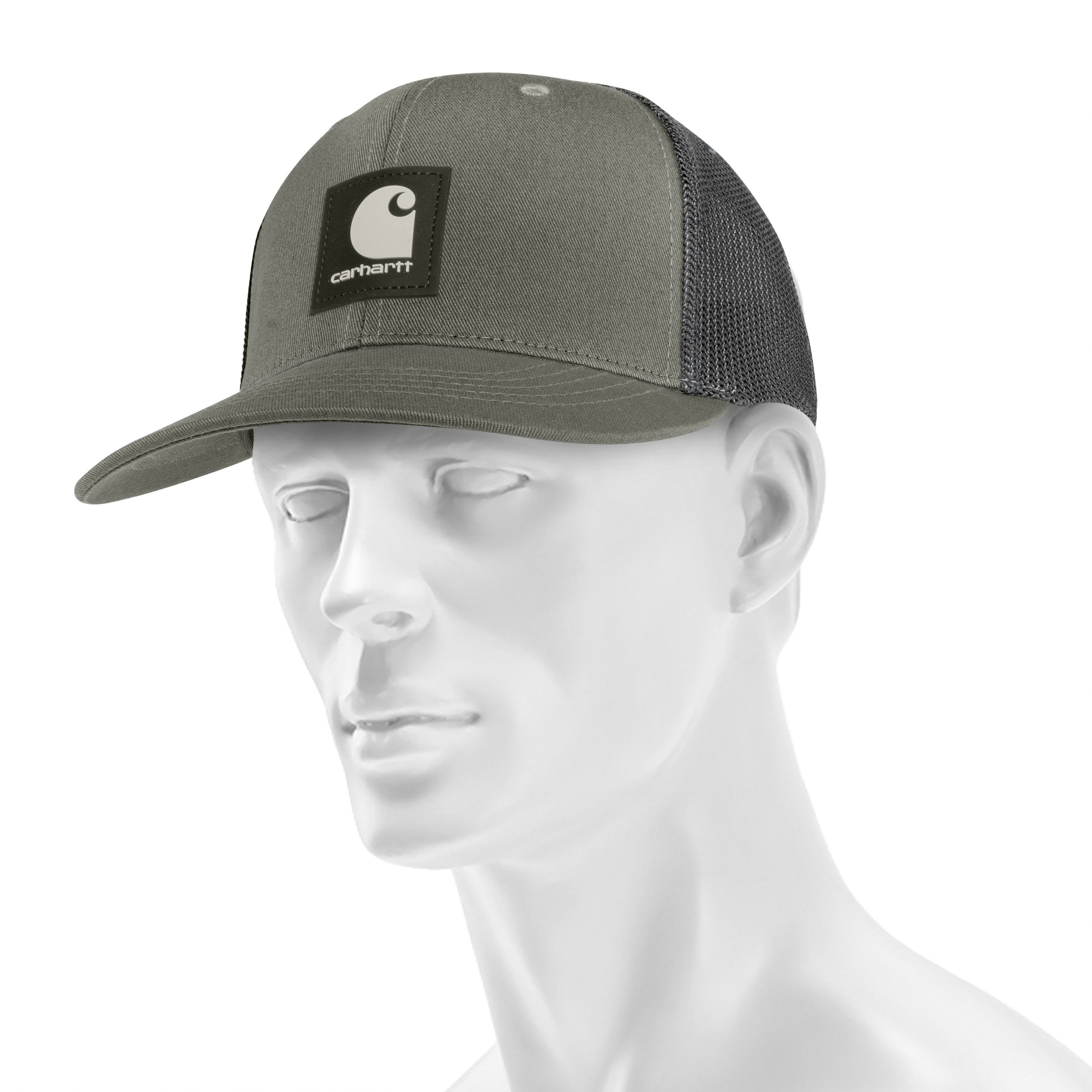 Carhartt - Twill Mesh Back Logo Basecap - Dusty Olive