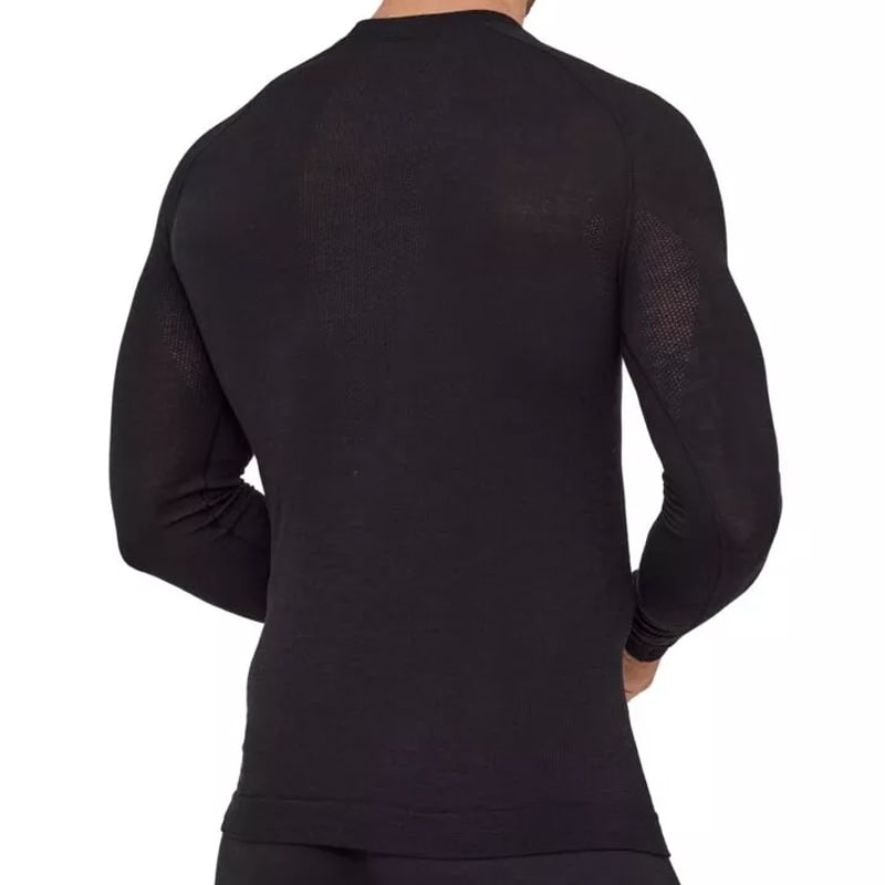 Brubeck - Active Merino Thermoshirt - Schwarz