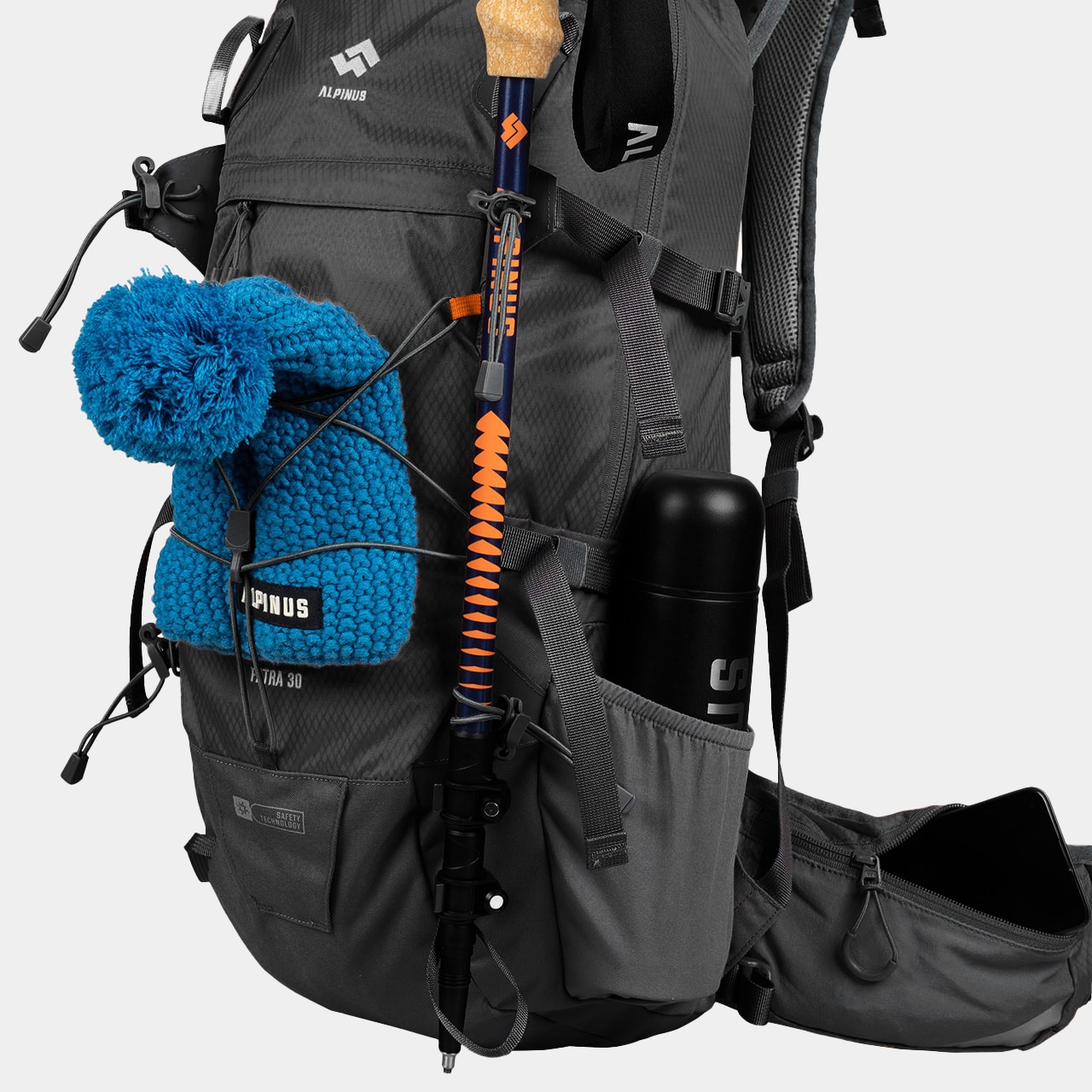 Alpinus - Fatra II Rucksack 30 l - Black