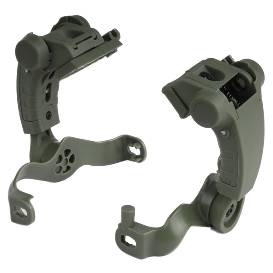 Earmor - M16A Adapter für M32 Plus Gehörschutz für ARC-Schienen - Foliage Green