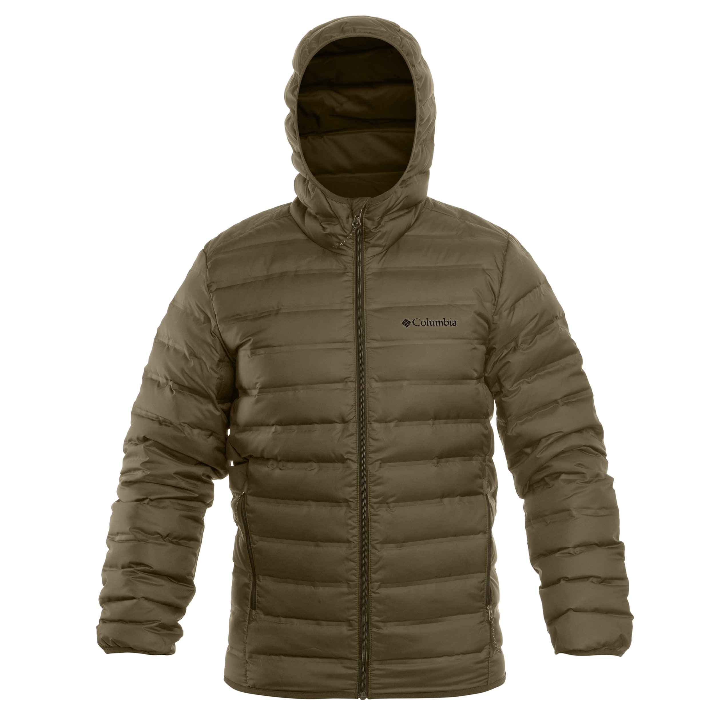 Columbia - Lake 22 II Down Hooded Jacke - Stone Green