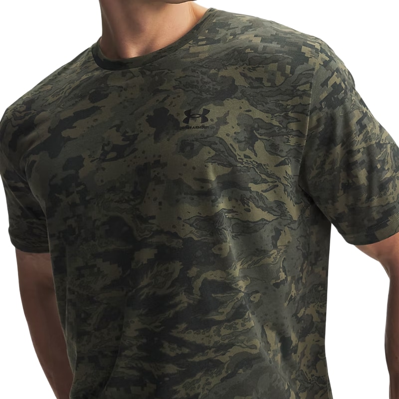 Under Armour - ABC Camo T-Shirt - Marine OD Green/Black