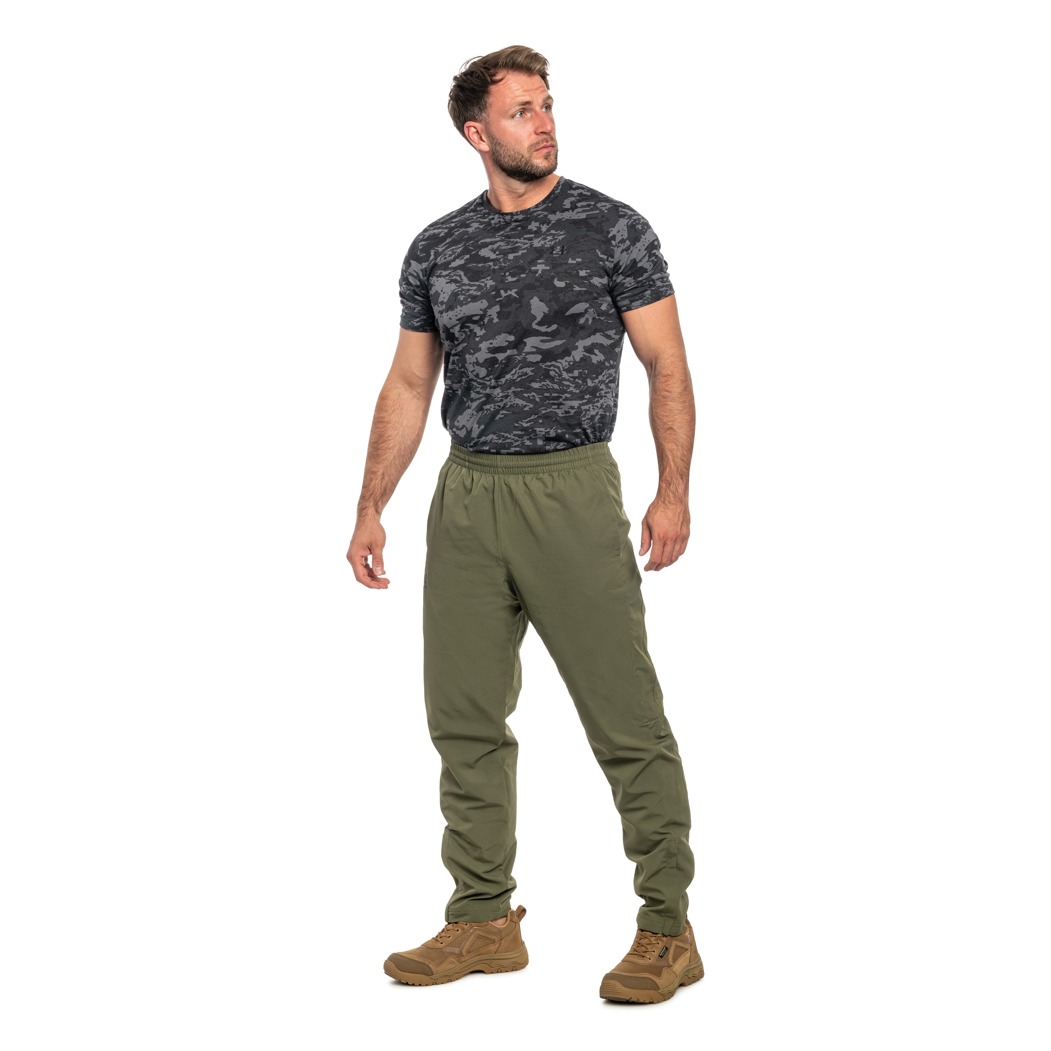Under Armour - Rival Woven Windbreaker Hose - Marine OD Green/Black