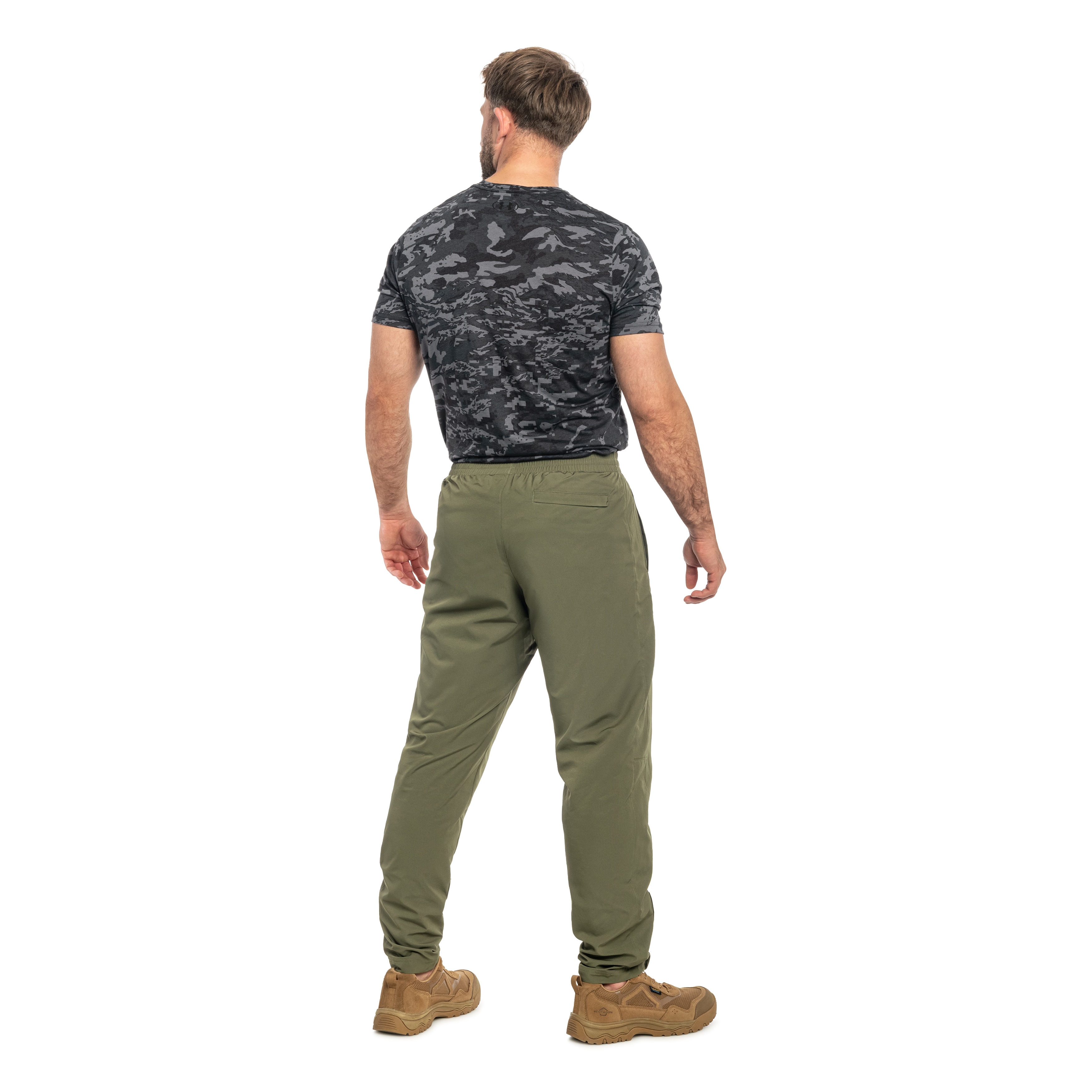 Under Armour - Rival Woven Windbreaker Hose - Marine OD Green/Black