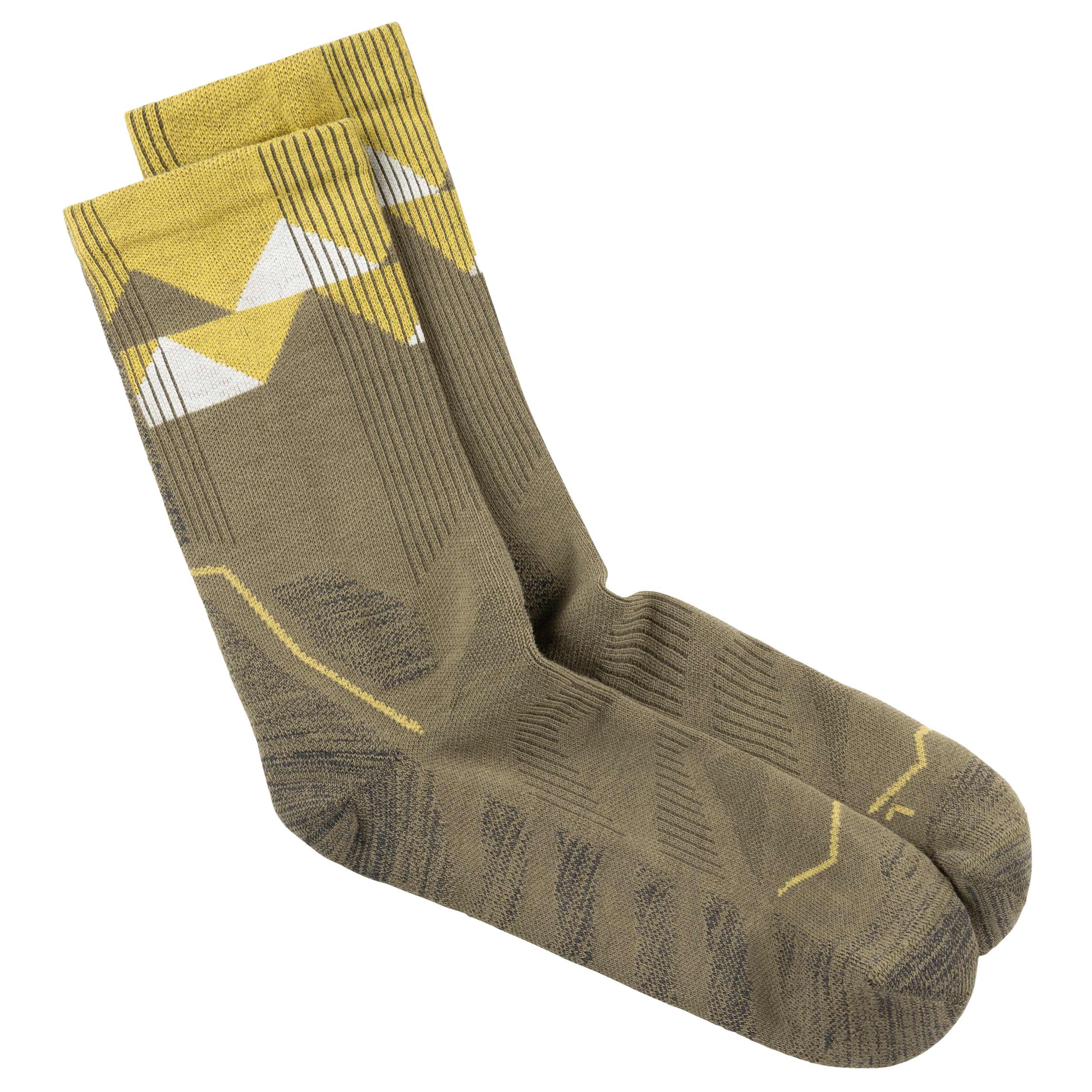 Buff - Thermonet Crew Socken - Olive Green