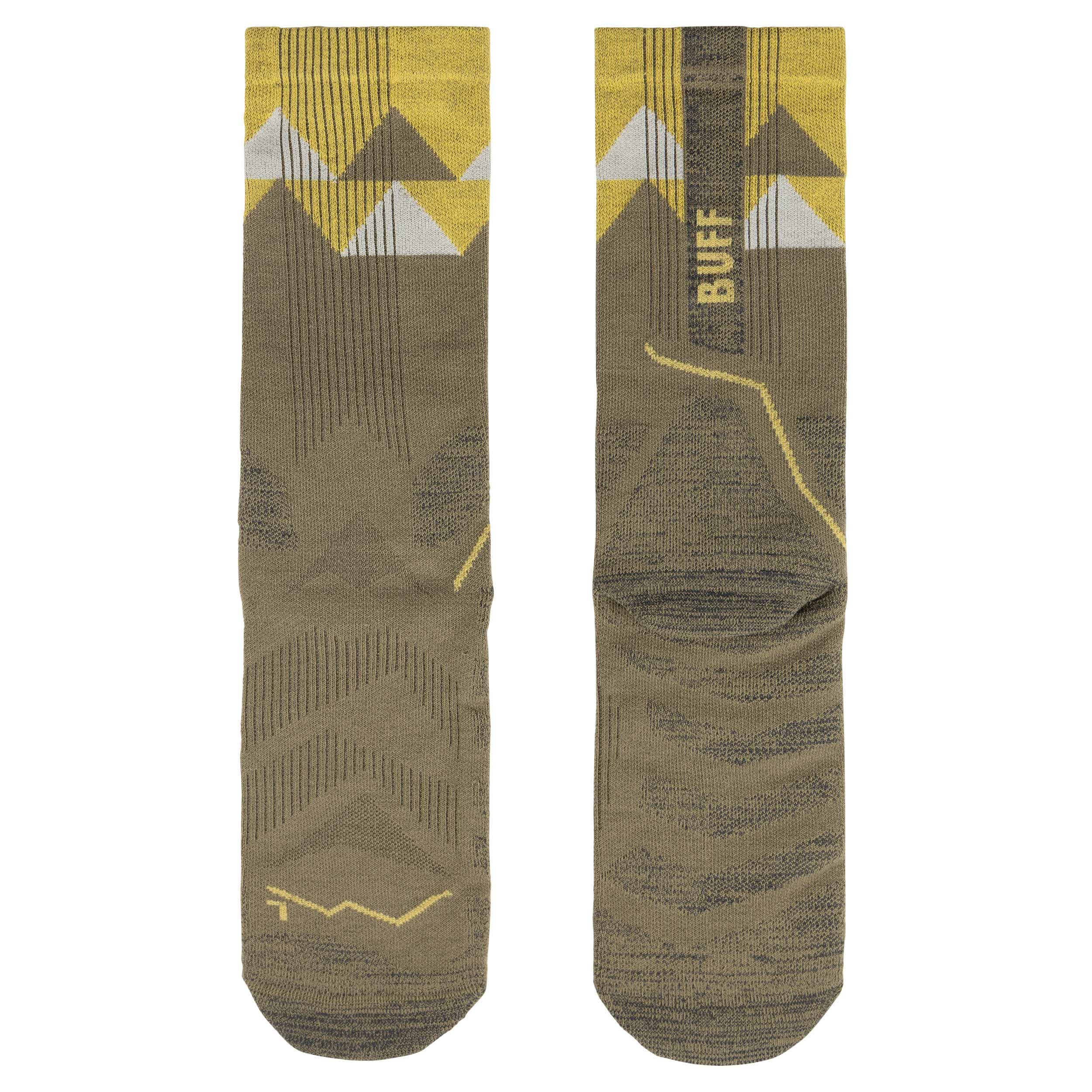 Buff - Thermonet Crew Socken - Olive Green
