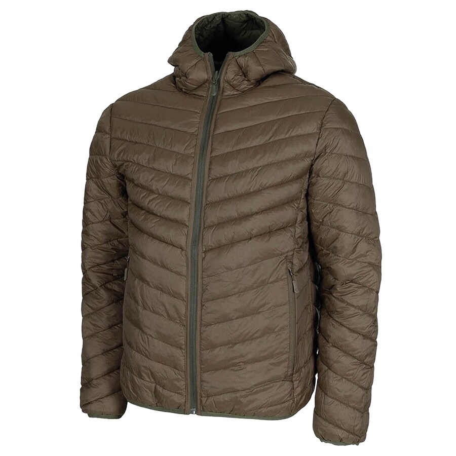 MFH - Reversible Quilted Thermal Jacket Jacke - OD Green/Brown