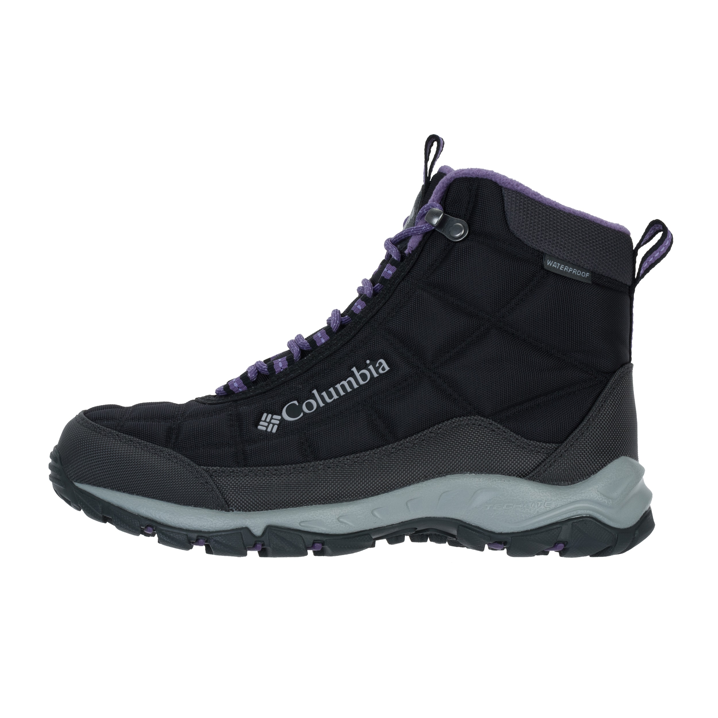 Columbia - Firecamp Damenstiefel - Black/Plum Purple