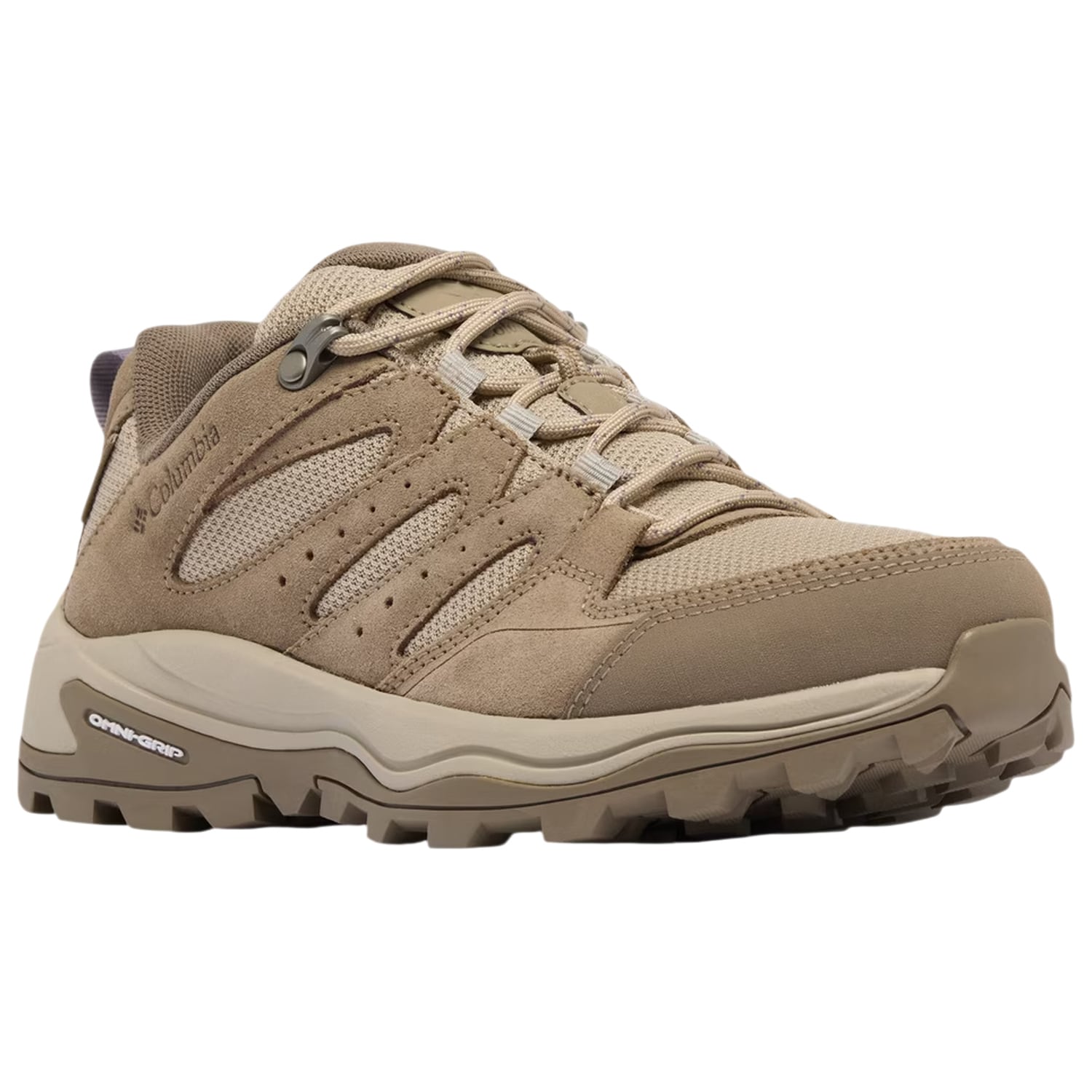 Columbia - Redmond IV Low Waterproof Damenstiefel - Wet Sand, Graphite Purple