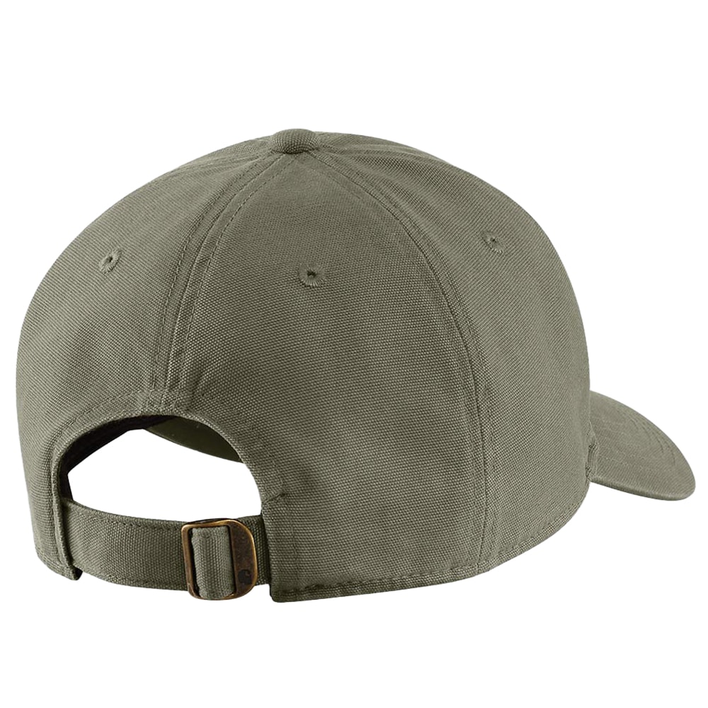 Carhartt - Canvas Embroidered Graphic Kappe mit Schirm - Dusty Green