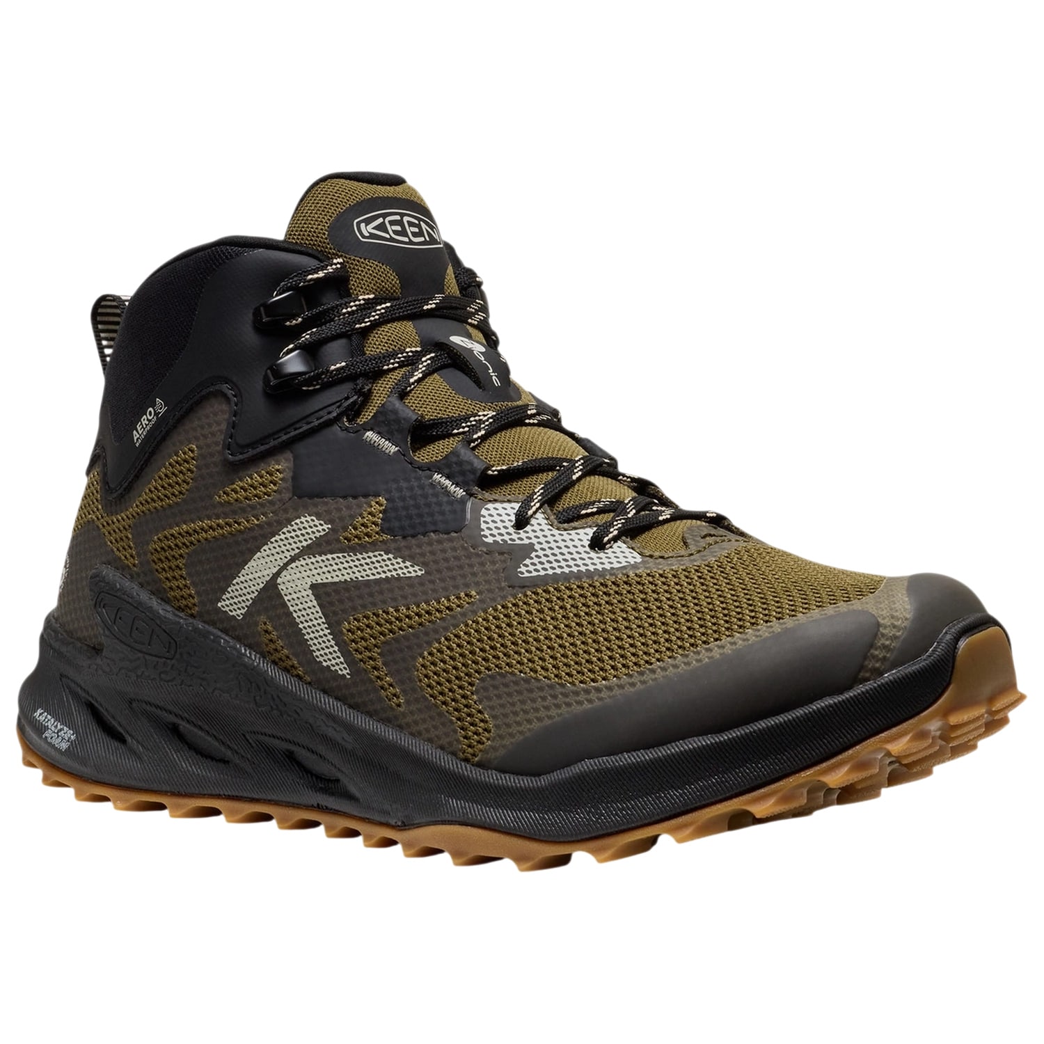 Keen - Zionic NXT Mid WP Schuhe - Dark Olive/Black
