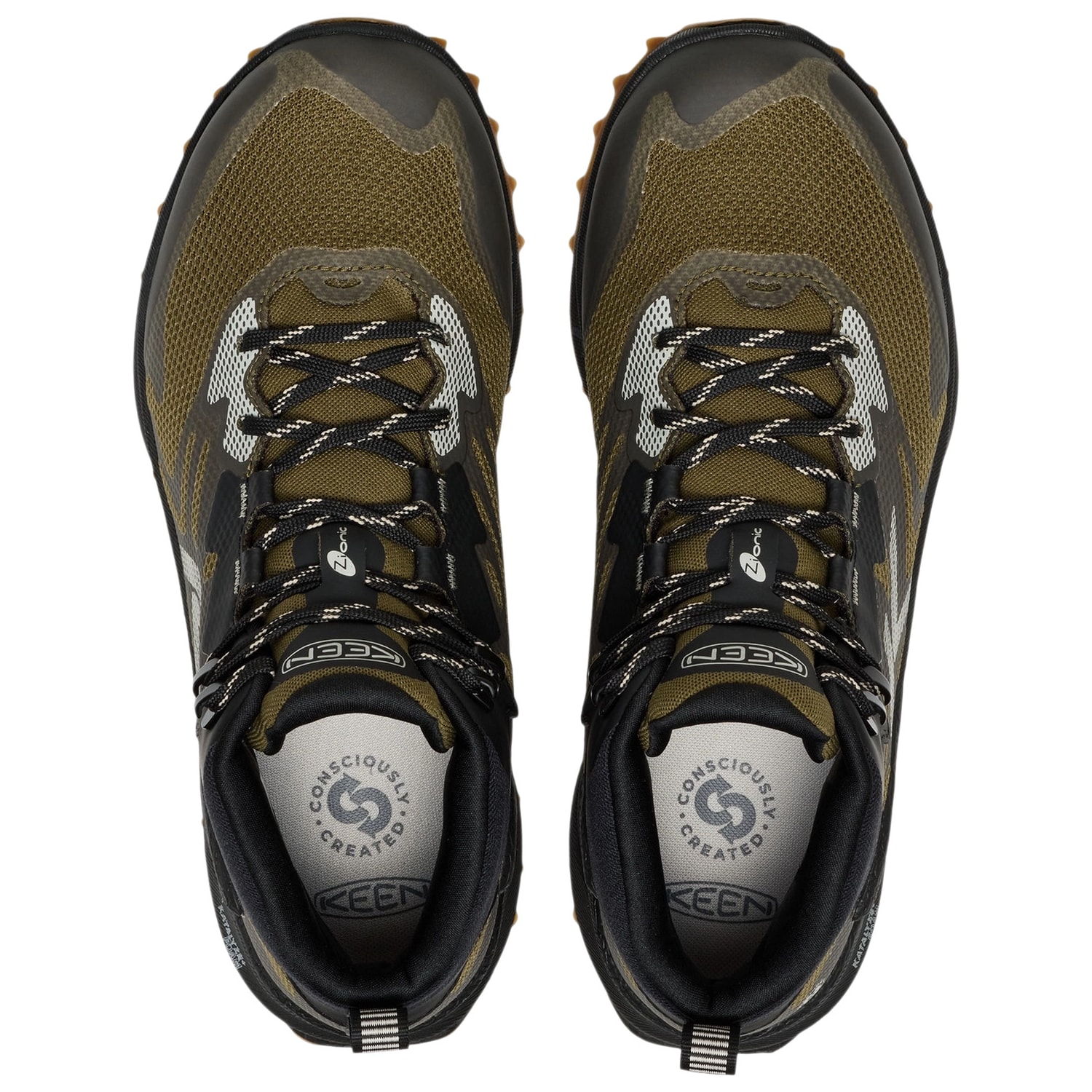 Keen - Zionic NXT Mid WP Schuhe - Dark Olive/Black