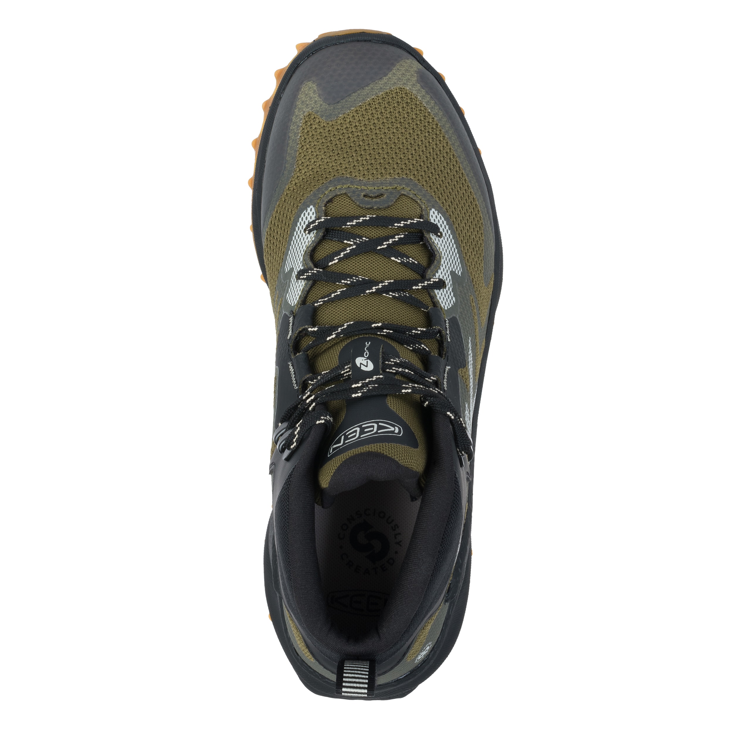 Keen - Zionic NXT Mid WP Schuhe - Dark Olive/Black