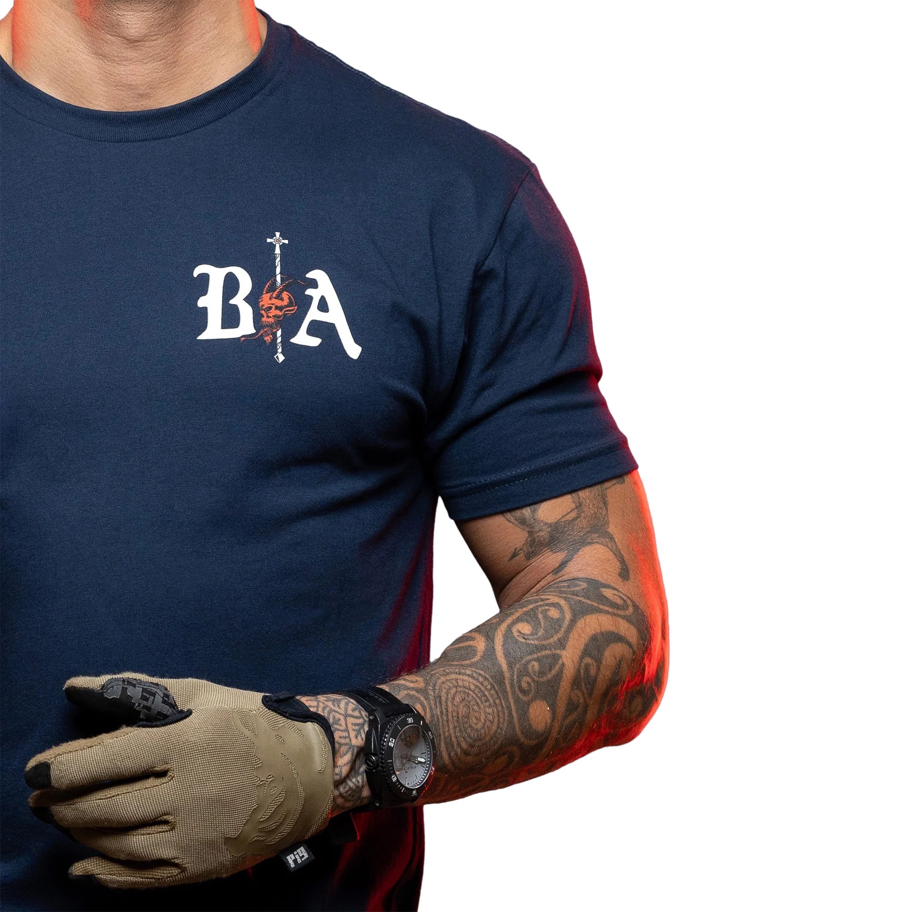 Brothers In Arms - Demons T-Shirt - Navy