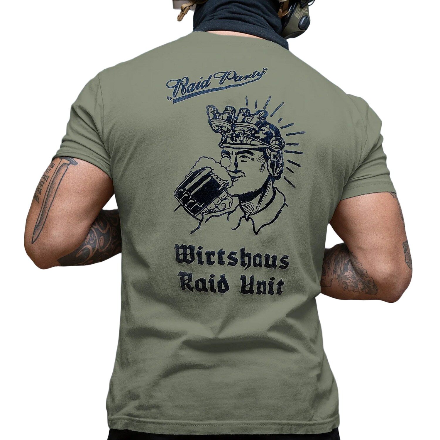 Brothers In Arms - Raid Party T-Shirt - Olive
