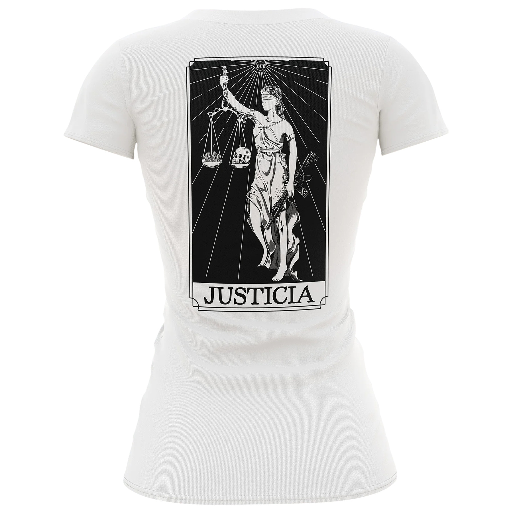 Brothers In Arms - Justicia Damen T-Shirt - White