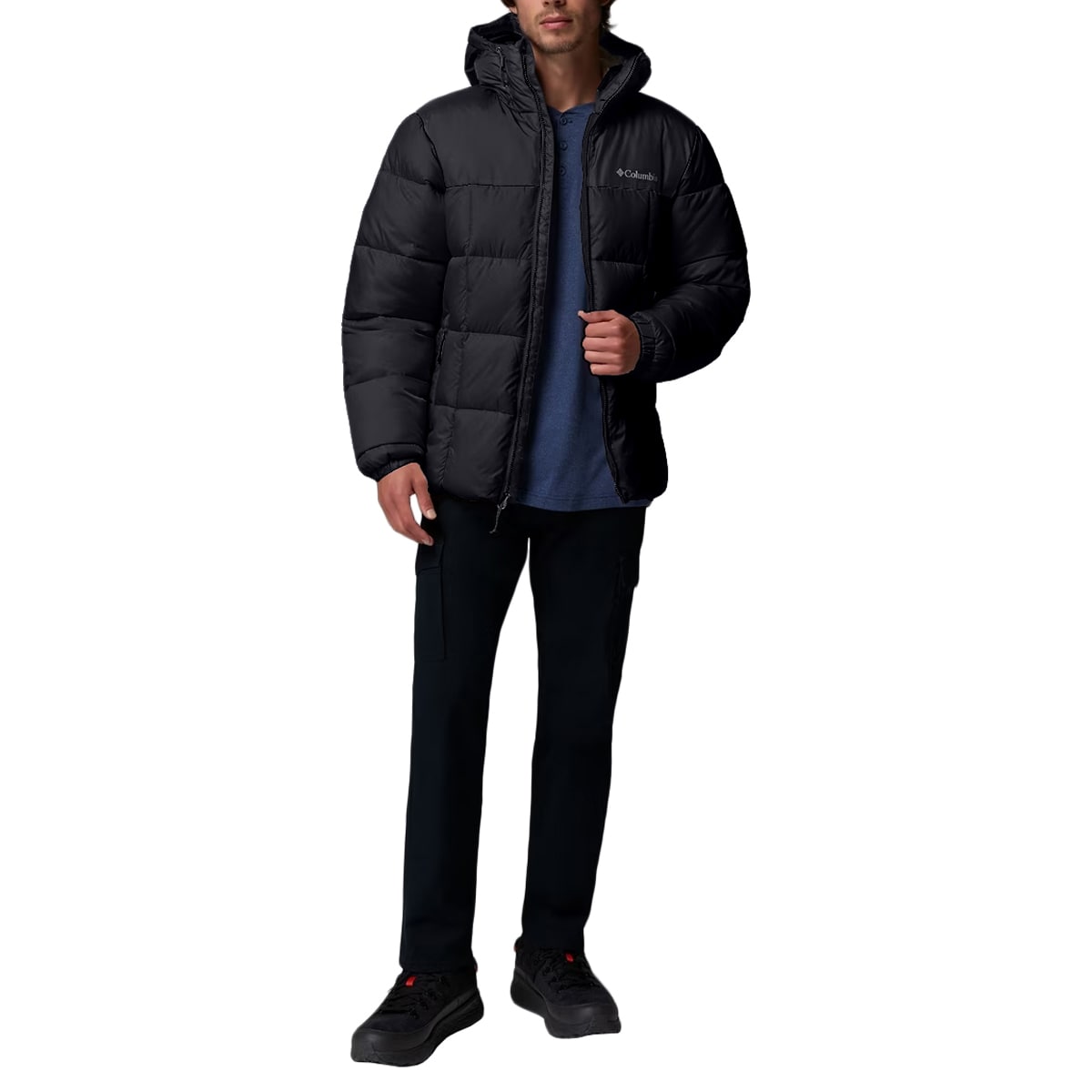 Columbia - Puffect IV Hooded Puffer Jacke - Black