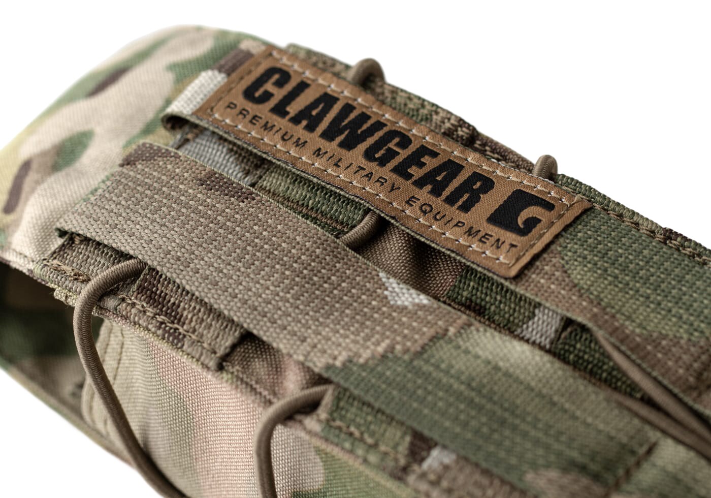 Clawgear - 5,56 mm Mag Stack Single Flap Pouch Core Gewehrmagazintasche - MultiCam