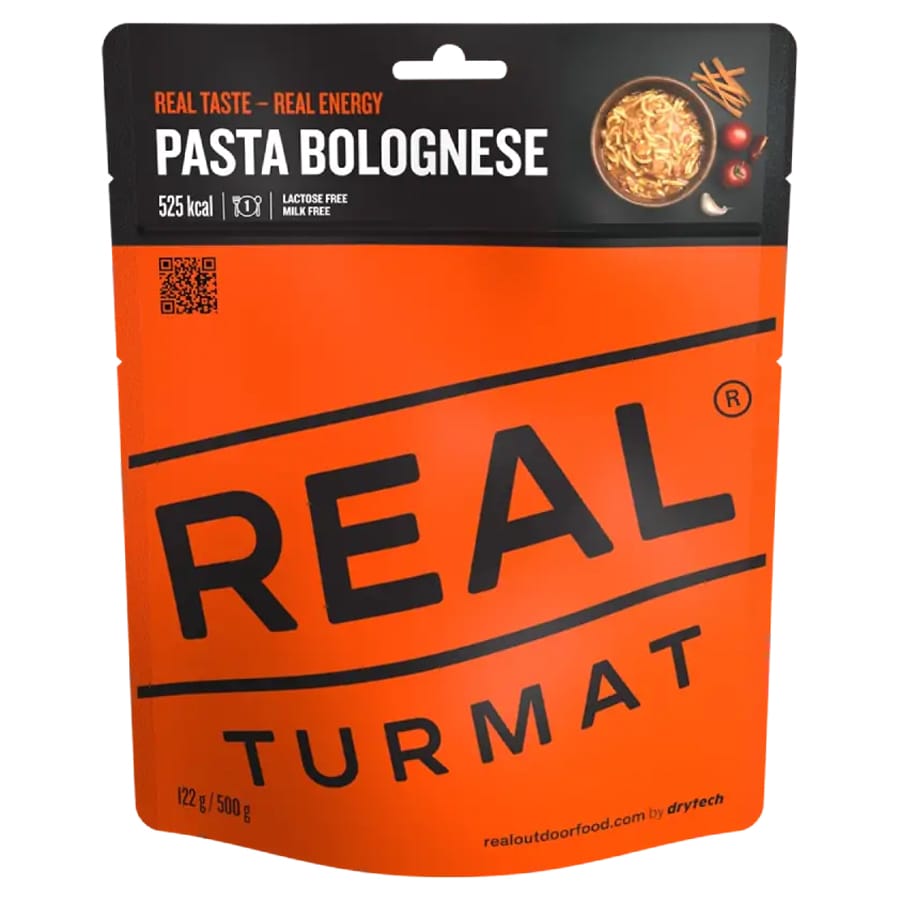 Real Turmat - Gefriergetrocknete Nahrung Pasta Bolognese 122 g/525 kcal