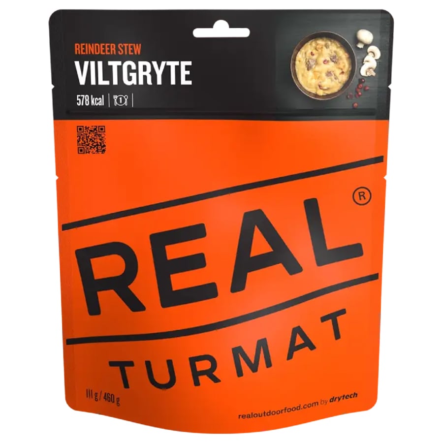 Real Turmat - Gefriergetrocknete Mahlzeit Rentiergulasch 111 g/578 kcal