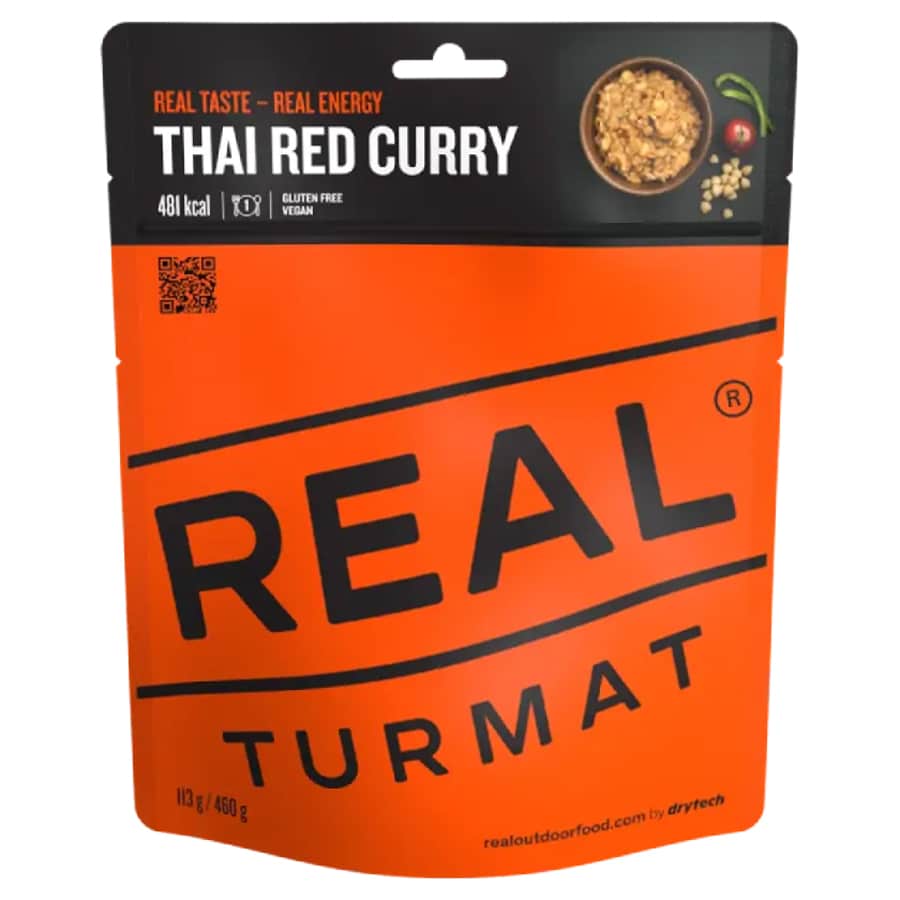 Real Turmat - Gefriergetrocknete Mahlzeit Thai Red Curry 113 g/481 kcal