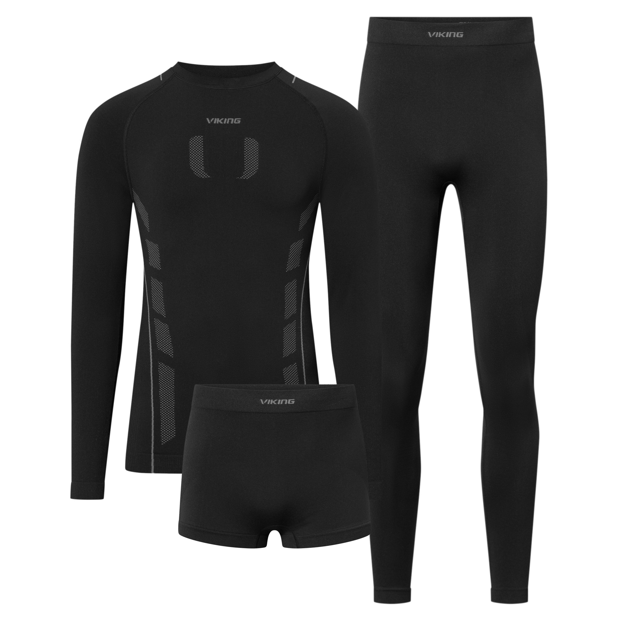 Viking - Eiger 2.0 Thermounterwäsche - Black