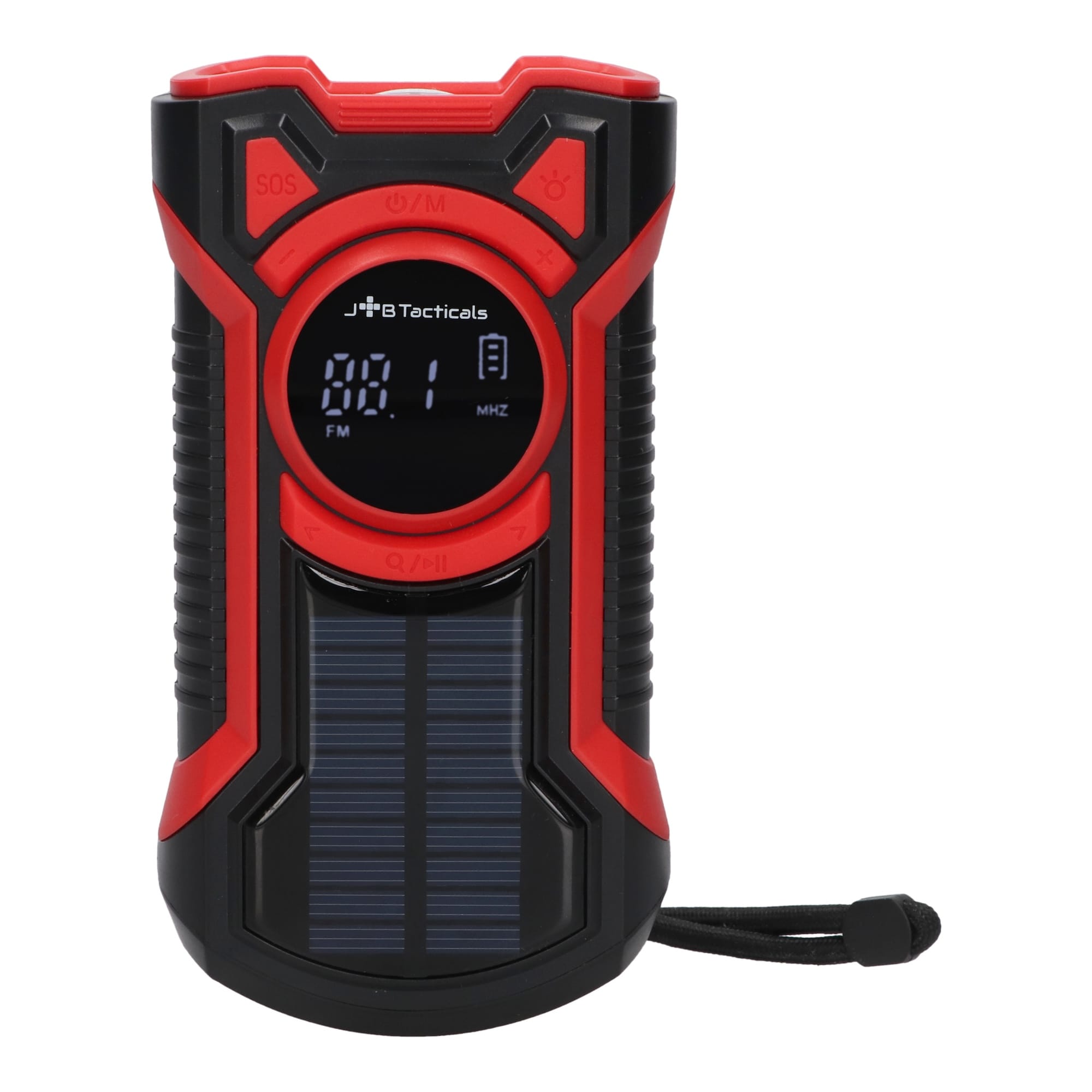 JB Tacticals - JB-07 Uhrenradio - Red