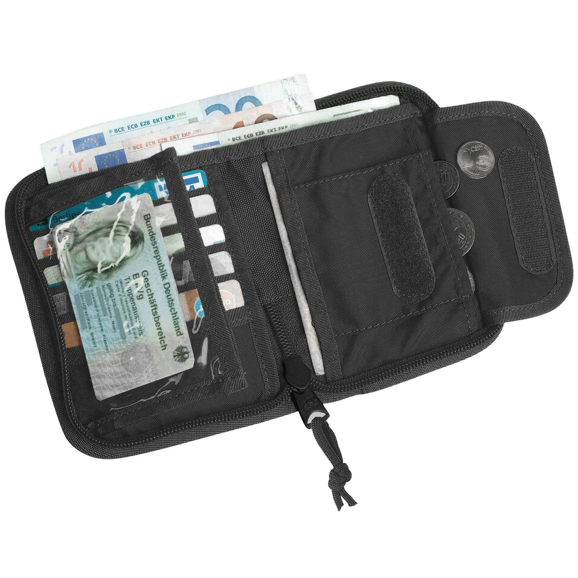 Tasmanian - Tiger RFID - Brieftasche - Black