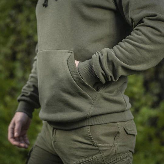 M-Tac - Hoodie Cotton Raglan - Sweatshirt - Army Olive