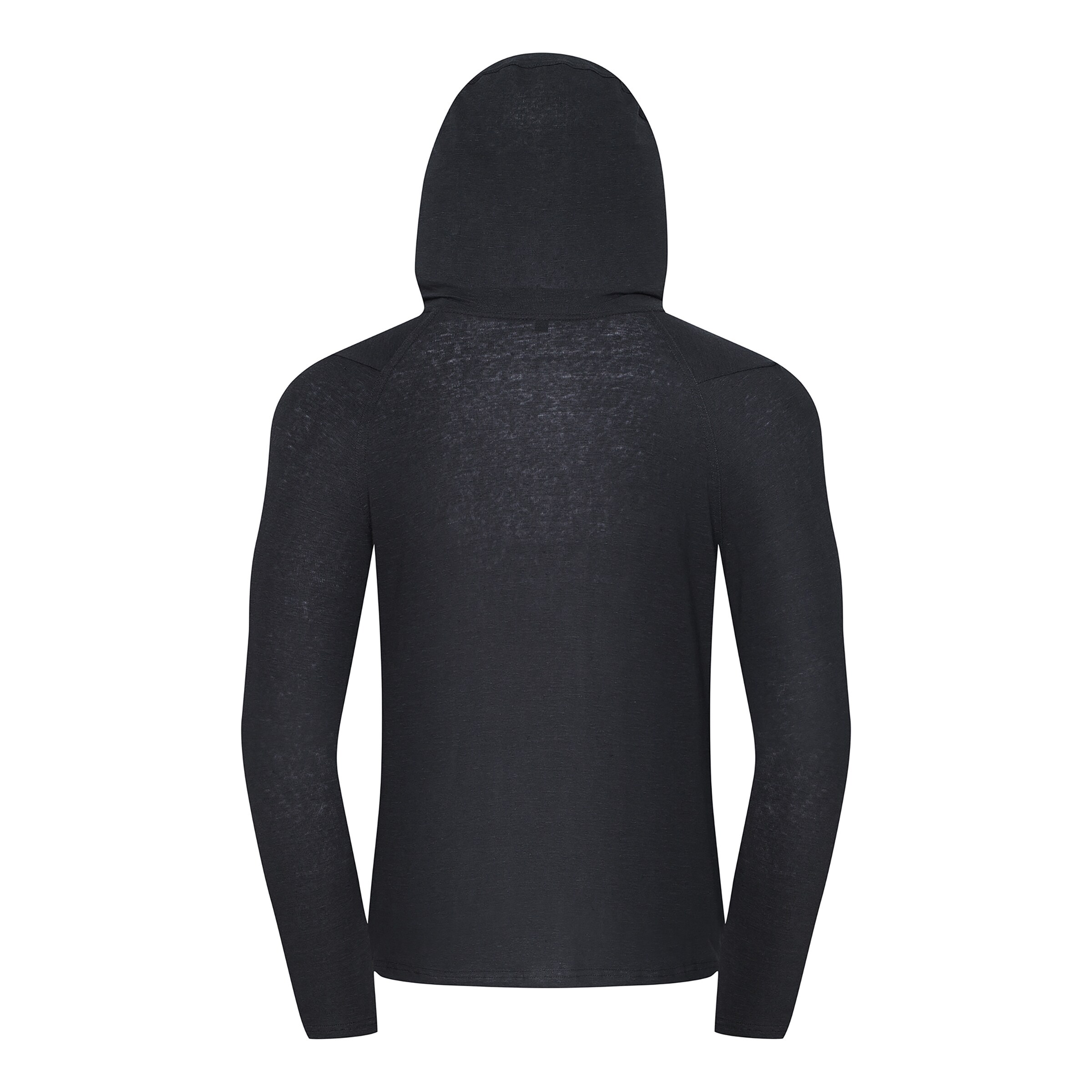 Fjord Nansen - Chilo Hooded Longsleeve - Langärmeliges T-Shirt - Rock Grey