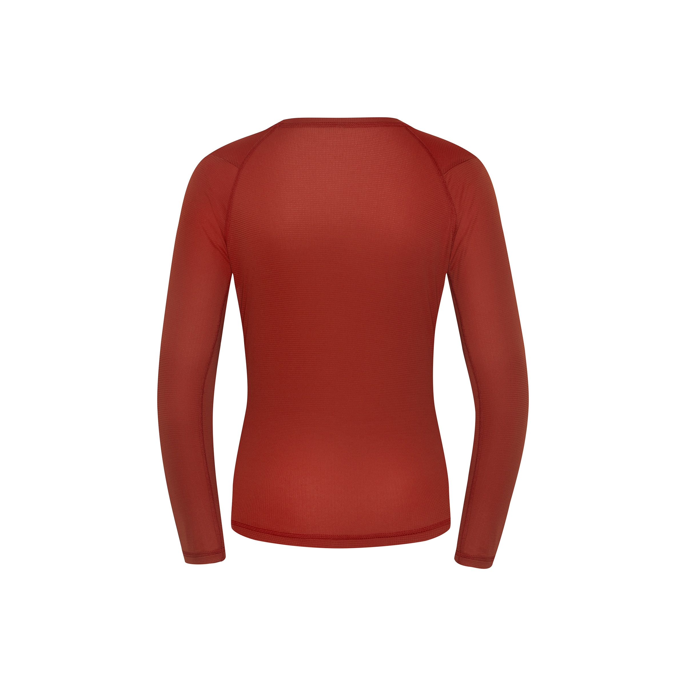 Fjord Nansen - RIX Longsleeve Damen-Funktionsshirt - Oaky Red