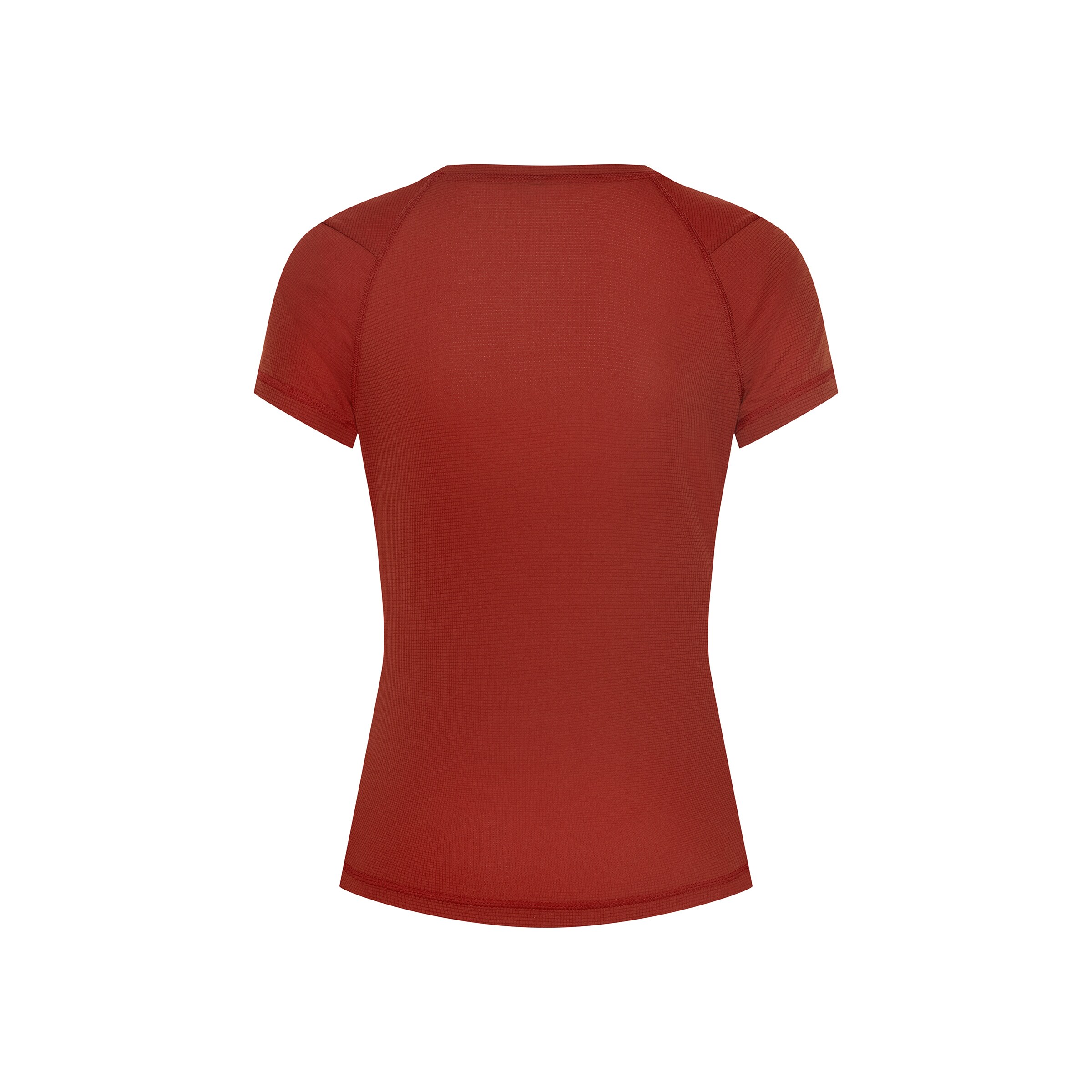 Fjord Nansen RIX Thermo-T-Shirt für Damen Short Sleeve - Oaky Red