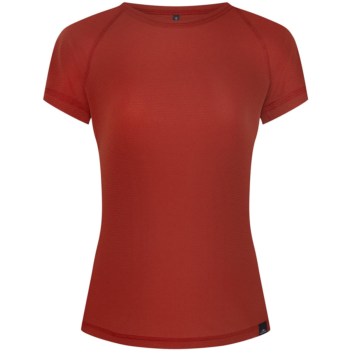 Fjord Nansen RIX Thermo-T-Shirt für Damen Short Sleeve - Oaky Red