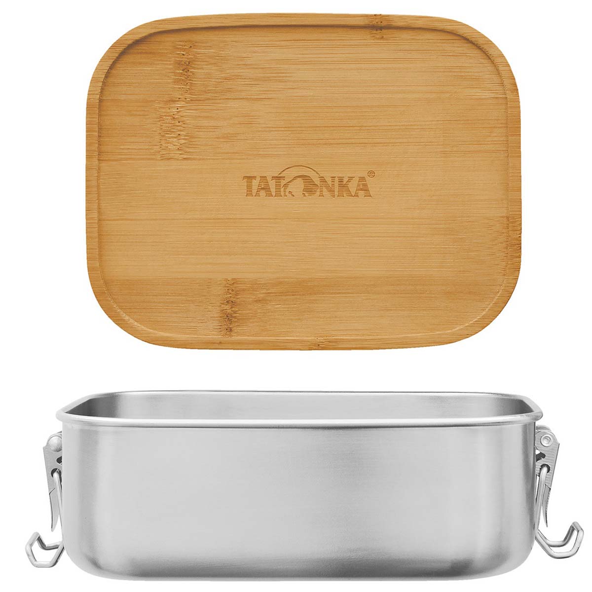 Tatonka - Stainless Steel Lunch Box Bamboo I - Proviantdose aus Edelstahl 800 ml