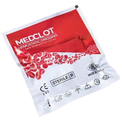 Medclot - Blutstillender Verband 7,5 x 370 cm