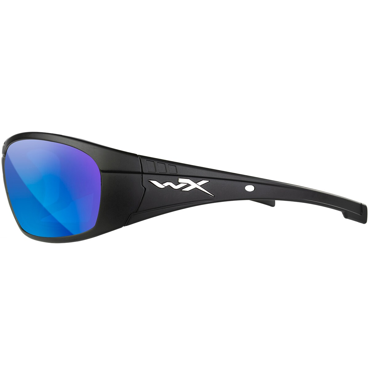 Wiley X - Boss - Taktische Brille - Captivate Polarized Blue Mirror - Matte Black