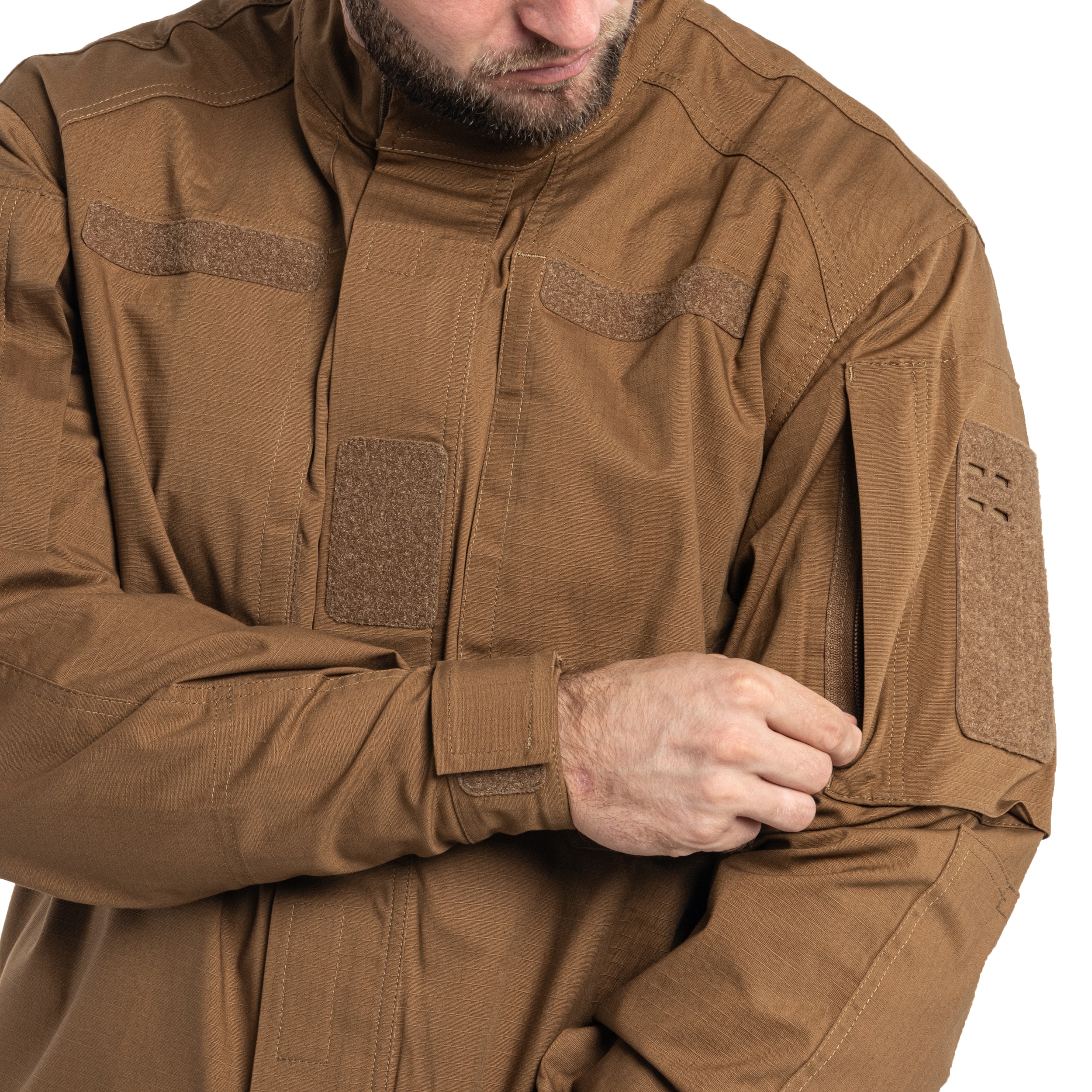 M-Tac - Patrol Flex - Sweatshirt für Militär- Coyote Brown