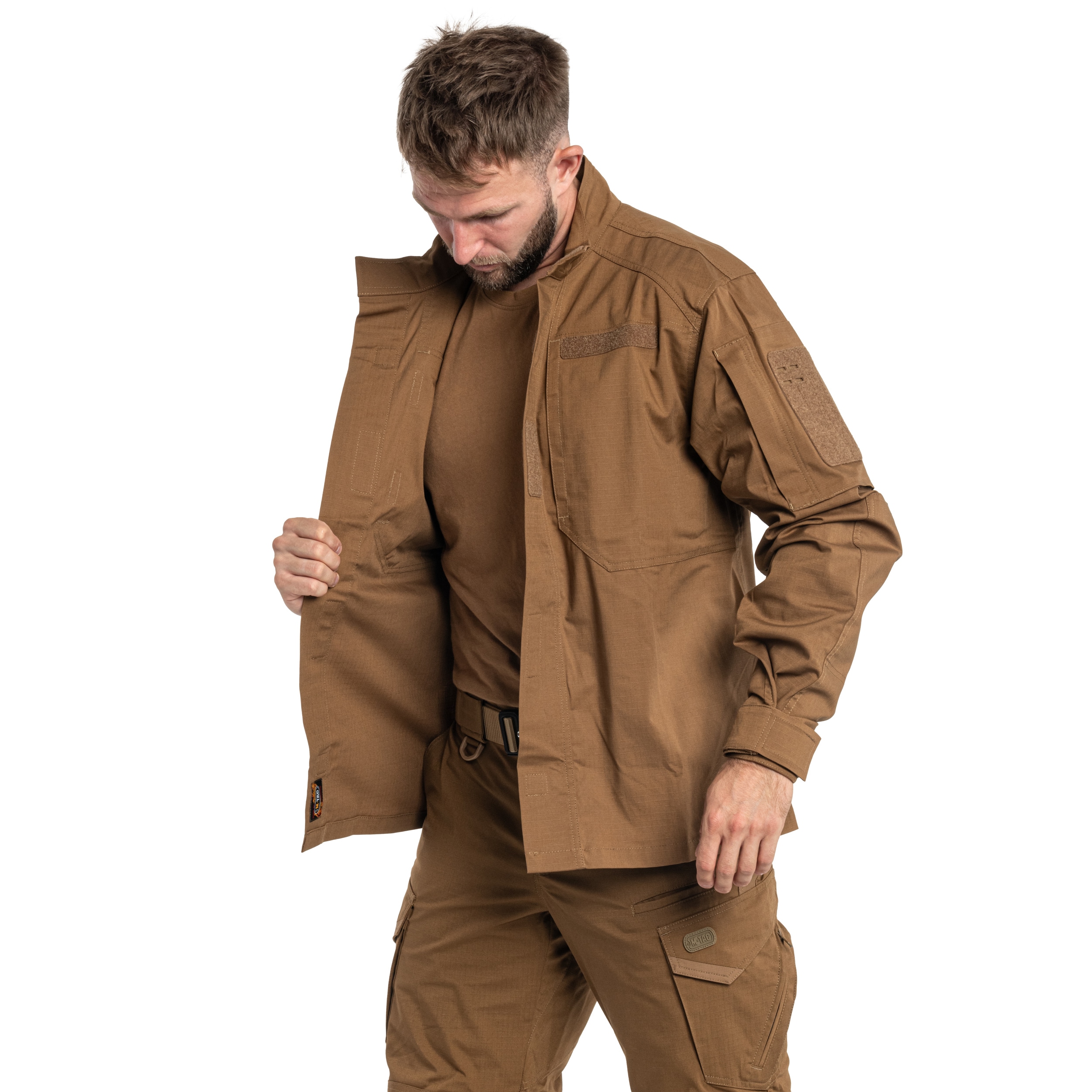 M-Tac - Patrol Flex - Sweatshirt für Militär- Coyote Brown