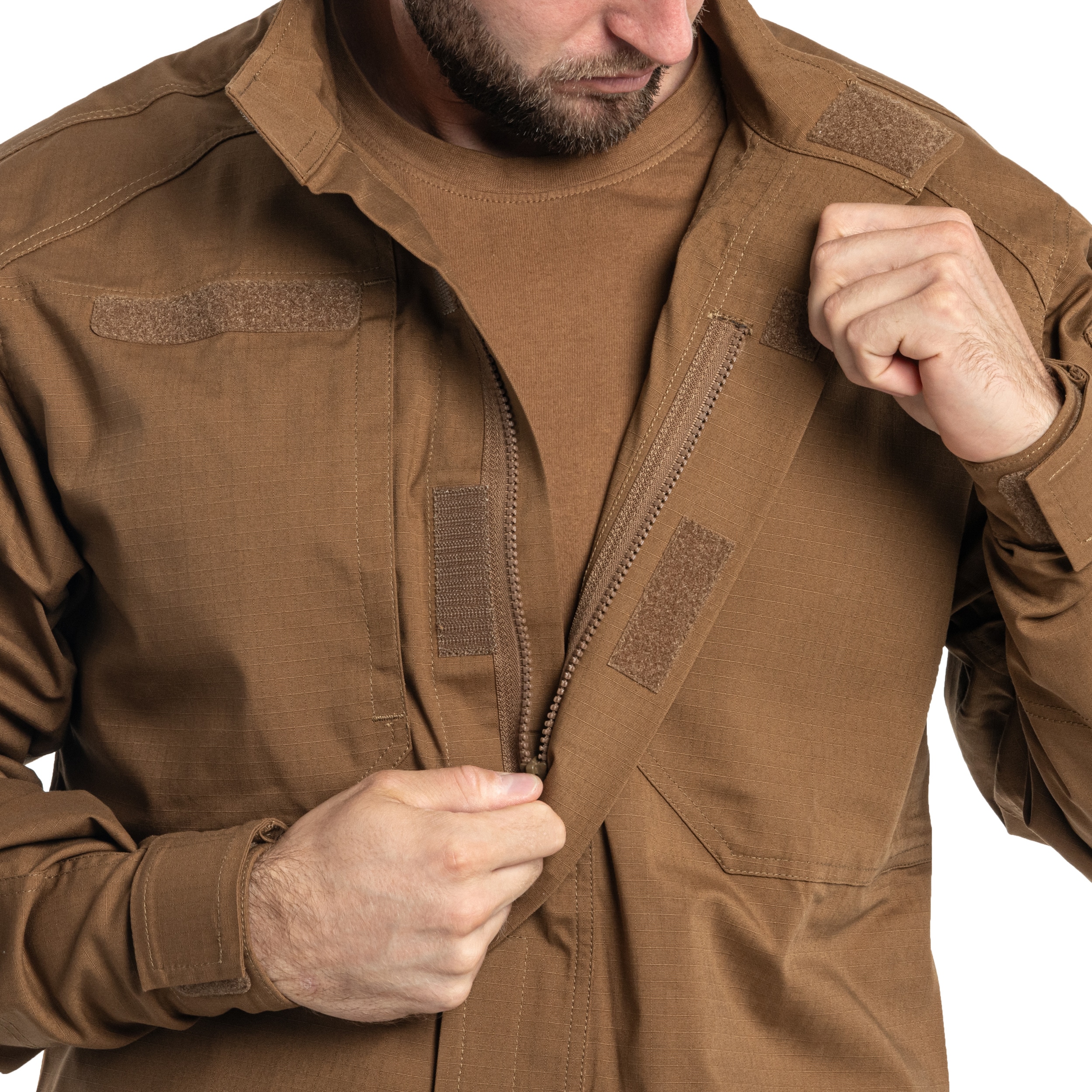 M-Tac - Patrol Flex - Sweatshirt für Militär- Coyote Brown