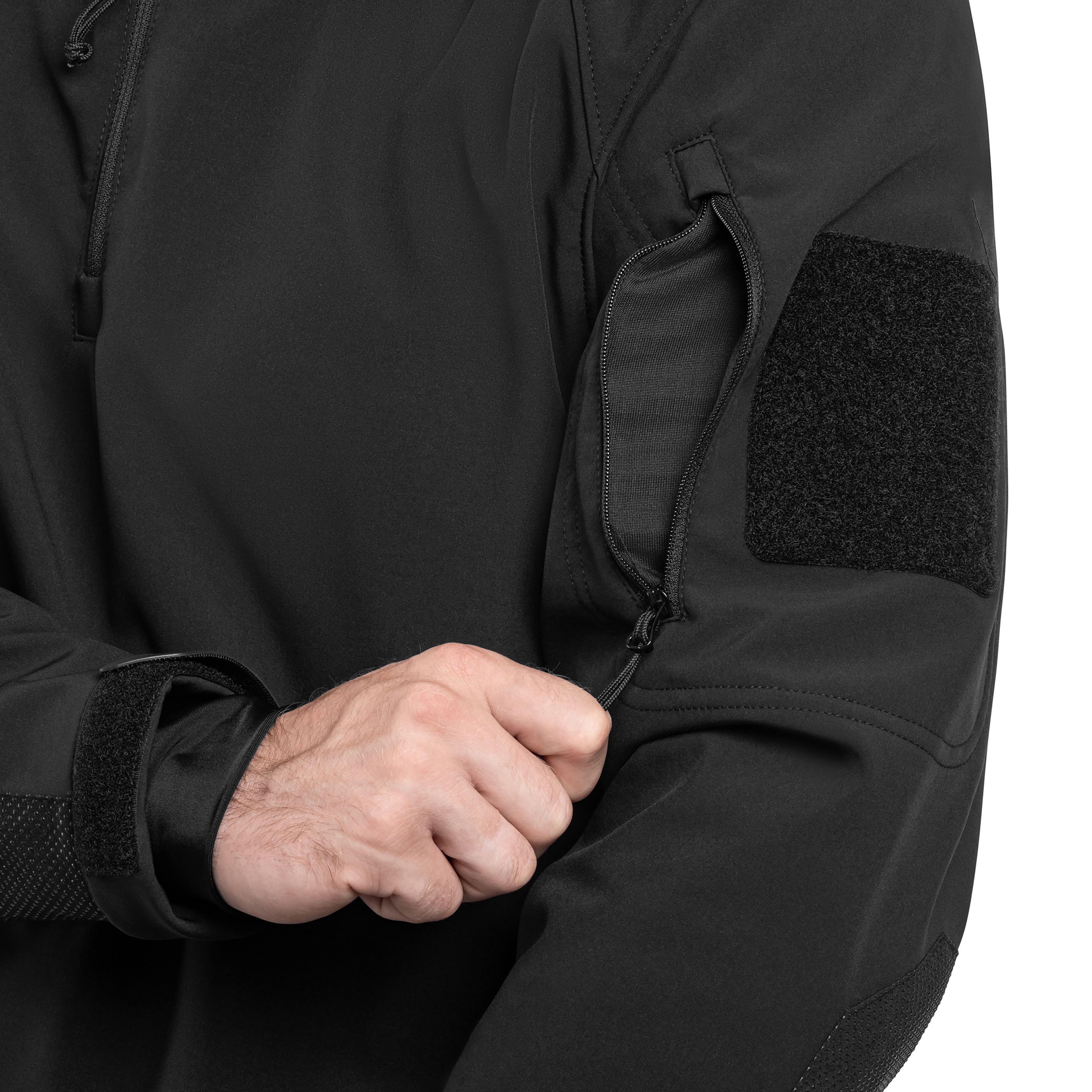 Condor - Patrol 1/4 Zip - Softshelljacke - Black