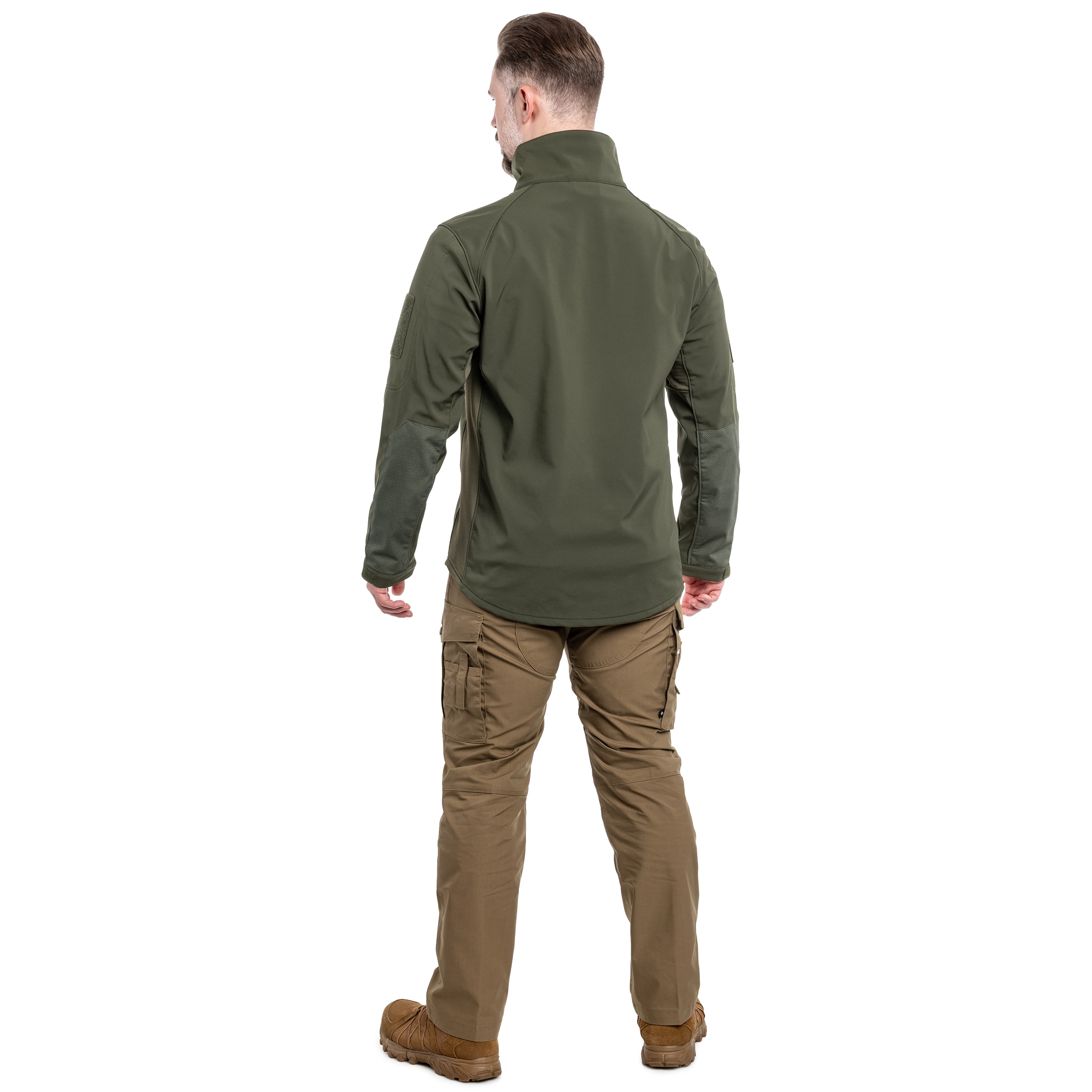 Condor - Patrol 1/4 Zip Softshell - Softshelljacke - Olive Drab