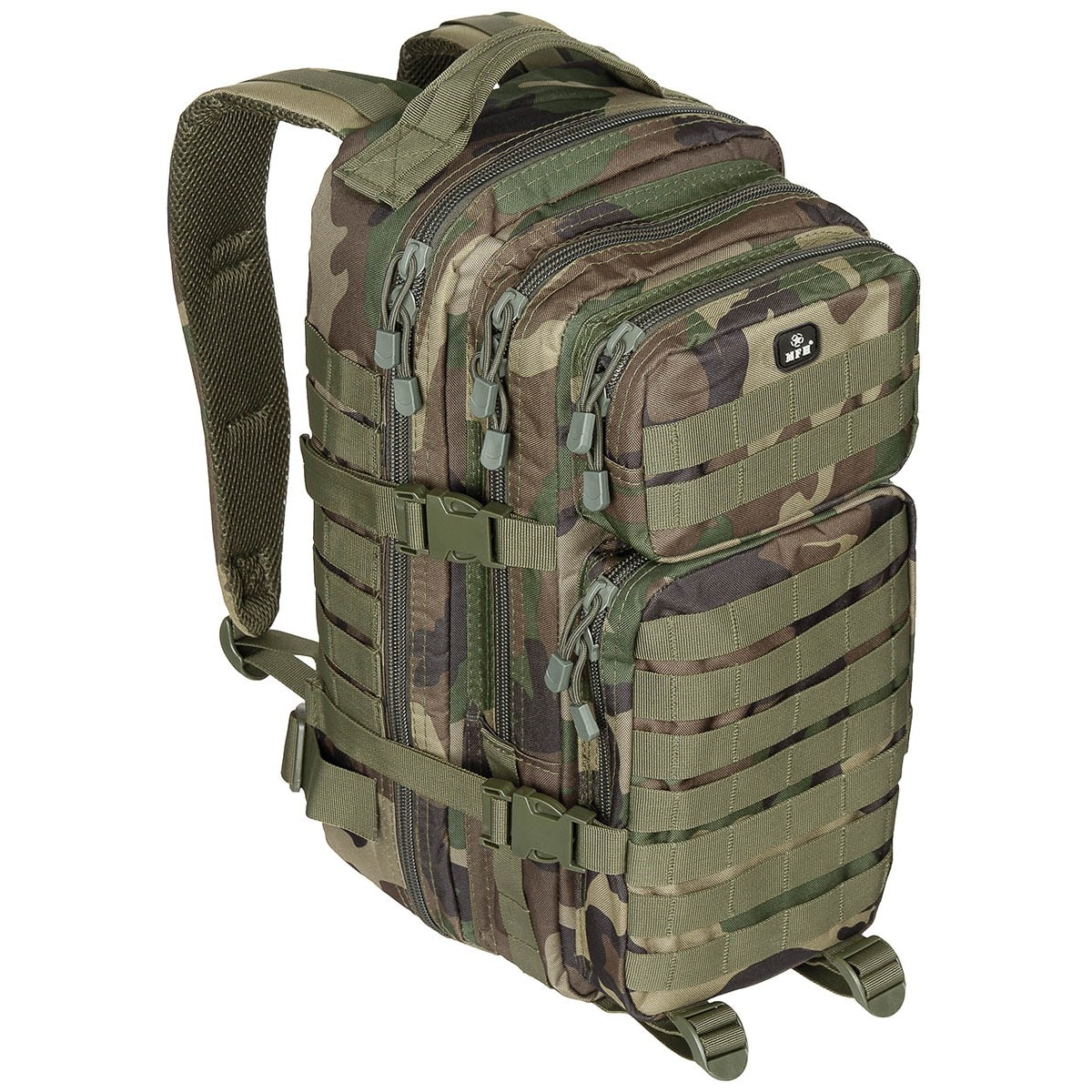 MFH - US Assault I - Taktischer Rucksack 30 l - Woodland