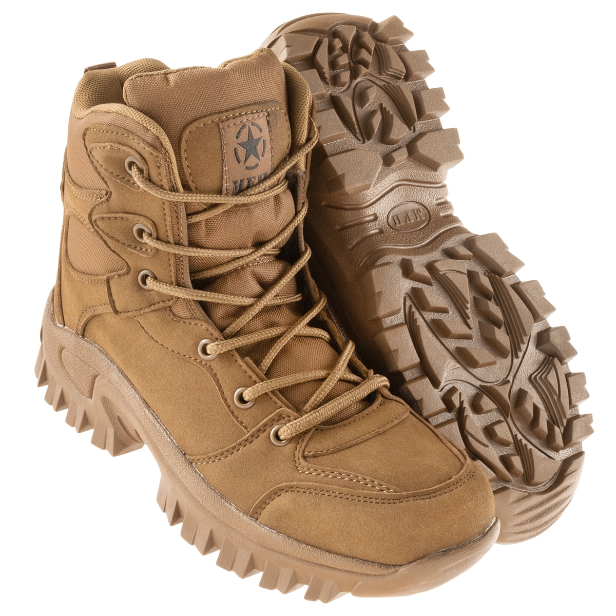 MFH - Commando - taktische Stiefelschuhe - Coyote Tan