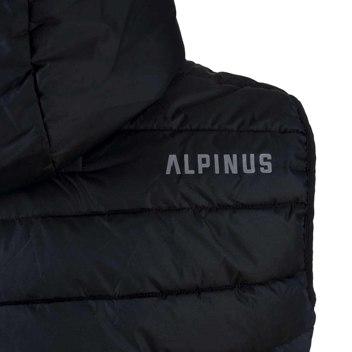 Alpinus - Athos Body Warmer - Weste mit Kapuze - Black