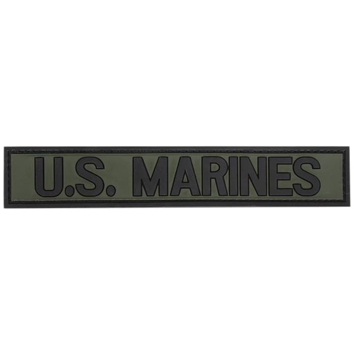 Fostex - U.S. MARINES (Stripe) - 3D-Aufnäher - Grün OD