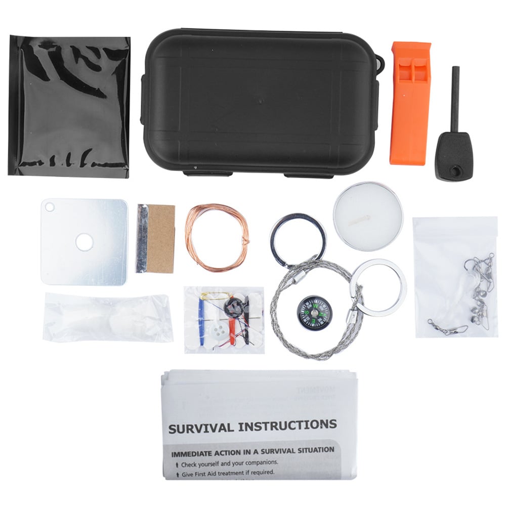 FOSCO - Combat Survival Kit Waterproof - Überlebensset